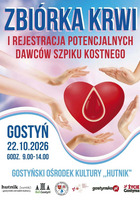 Zbiórka krwi i rejestracja potencjalnych dawców szpiku kostnego